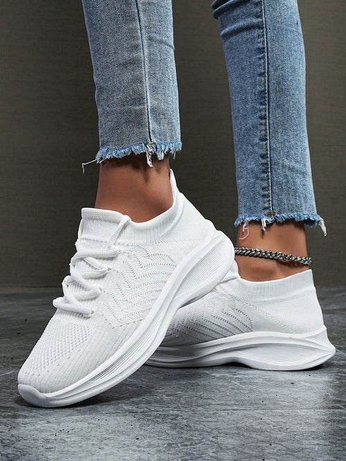 Women's Breathable Sock Sneakers – Lightweight Non-Slip Running Shoes