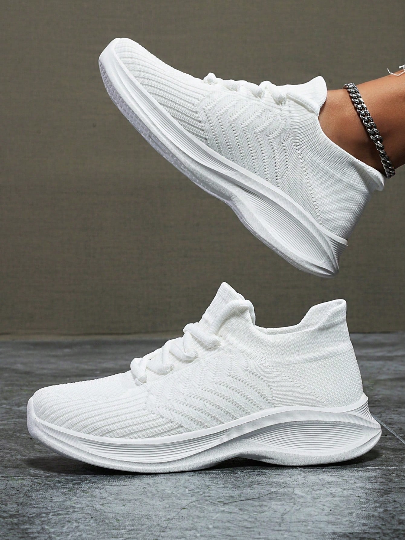 Women's Breathable Sock Sneakers – Lightweight Non-Slip Running Shoes