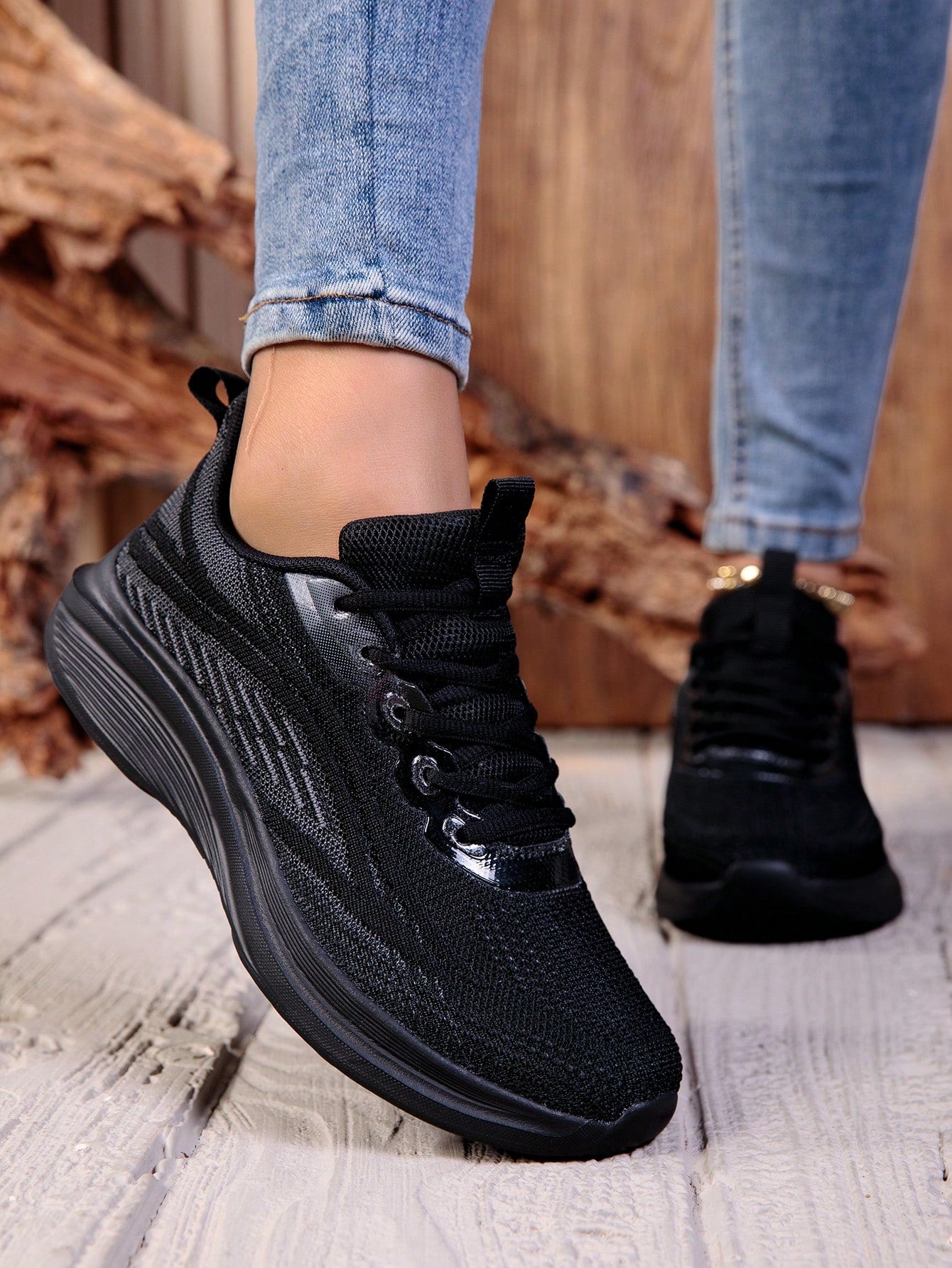 Women's Lightweight Mesh Running Shoes – Breathable Walking Sneakers
