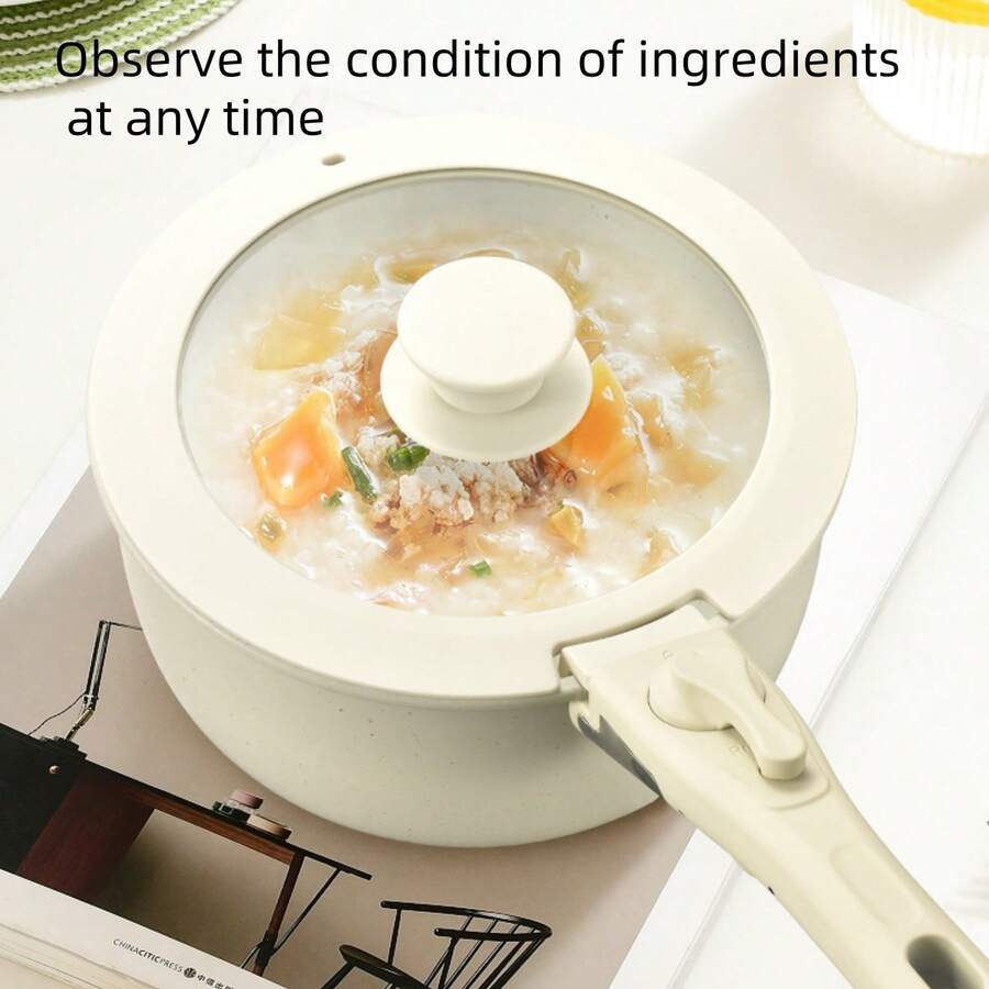 4/5pcs Non-Stick Cookware Set - Cookware Set With Detachable Handles, Suitable For Induction Cooktop, Dishwasher & Oven