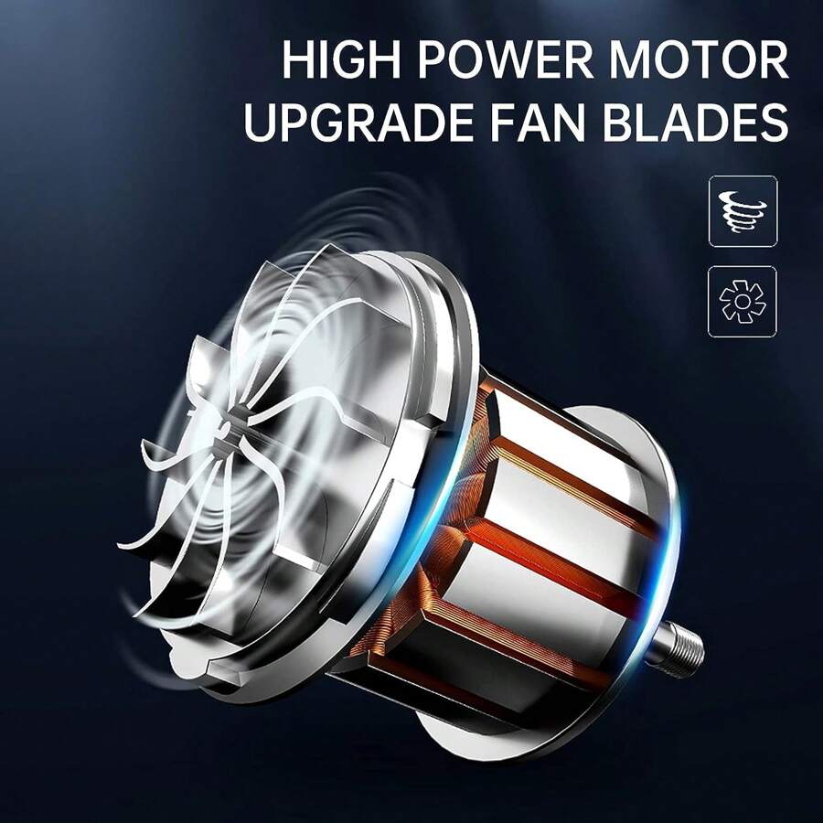 Mini Car Vacuum Cleaner - Powerful Suction, High Performance, Compact & Efficient, 12V Powered - Easily Clean Every Crevice And Groove Of Car Interior