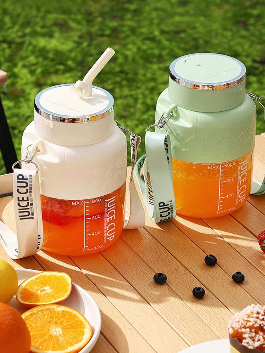 800ML Portable Juicer Blender, Multi-Function Home Fruit Juice Maker Cup