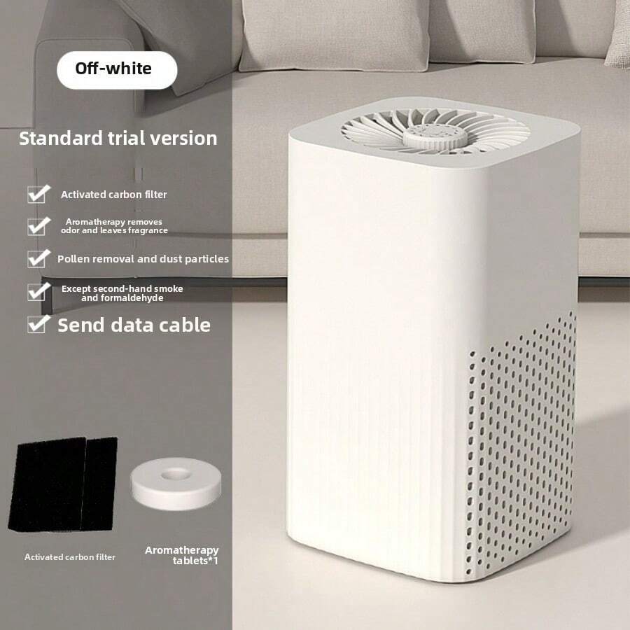 Intelligent Home Air Purifier - USB Powered, Quiet Operation, HEPA & Activated Carbon Filters, Air Purifier For Car, Office, Kitchen And Bedroom, Smoke And Odor Eliminator