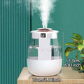 2.2L Large Capacity Humidifier USB Double Spray Humidifier Small Household Quiet Bedroom Student Dormitory Office Desktop Spray