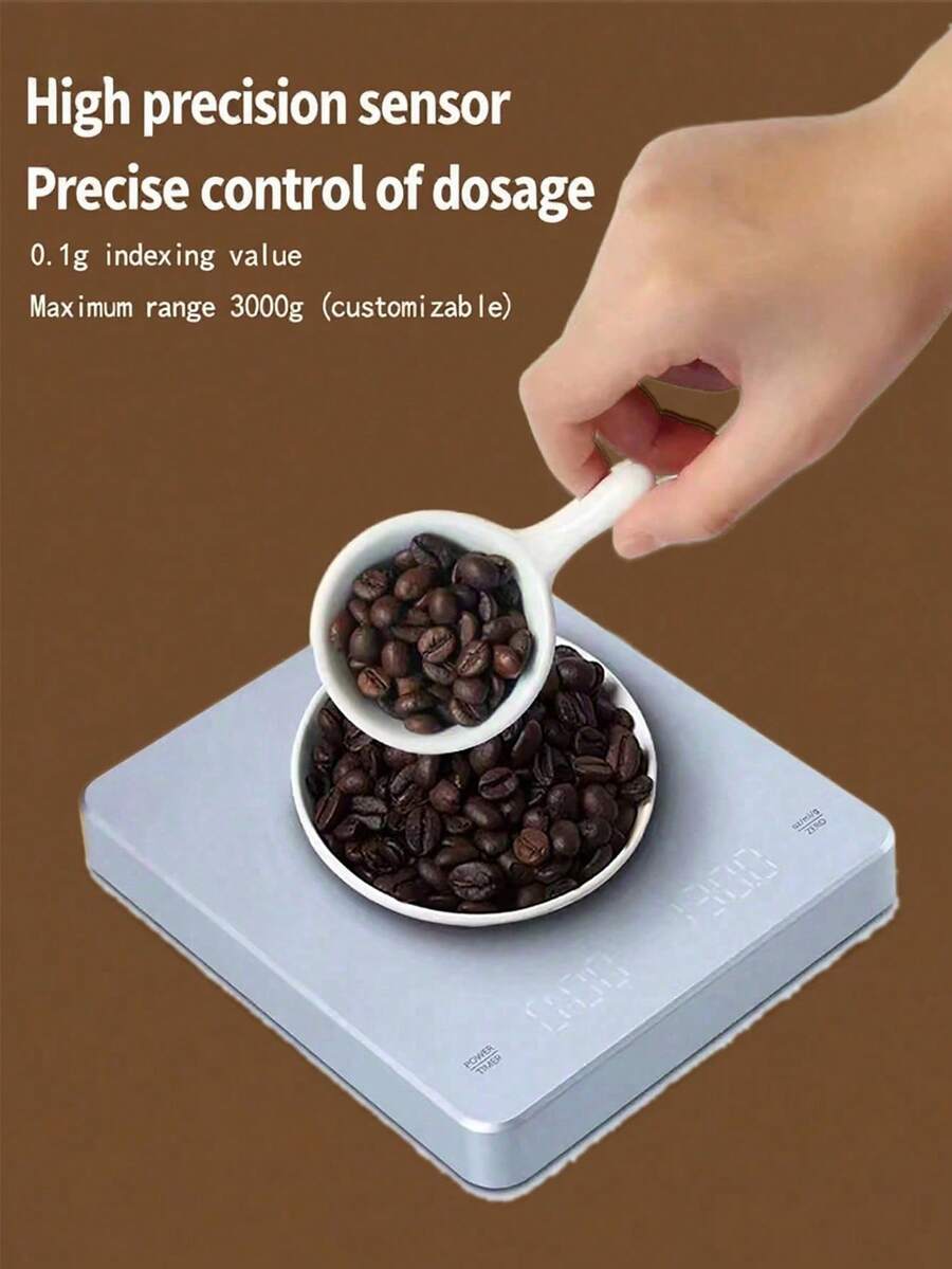 1 Pc Multifunctional Kitchen Electronic Scale Digital Coffee Scale, High Precision Kitchen Cooking Scale, Italian Handheld Coffee Scale