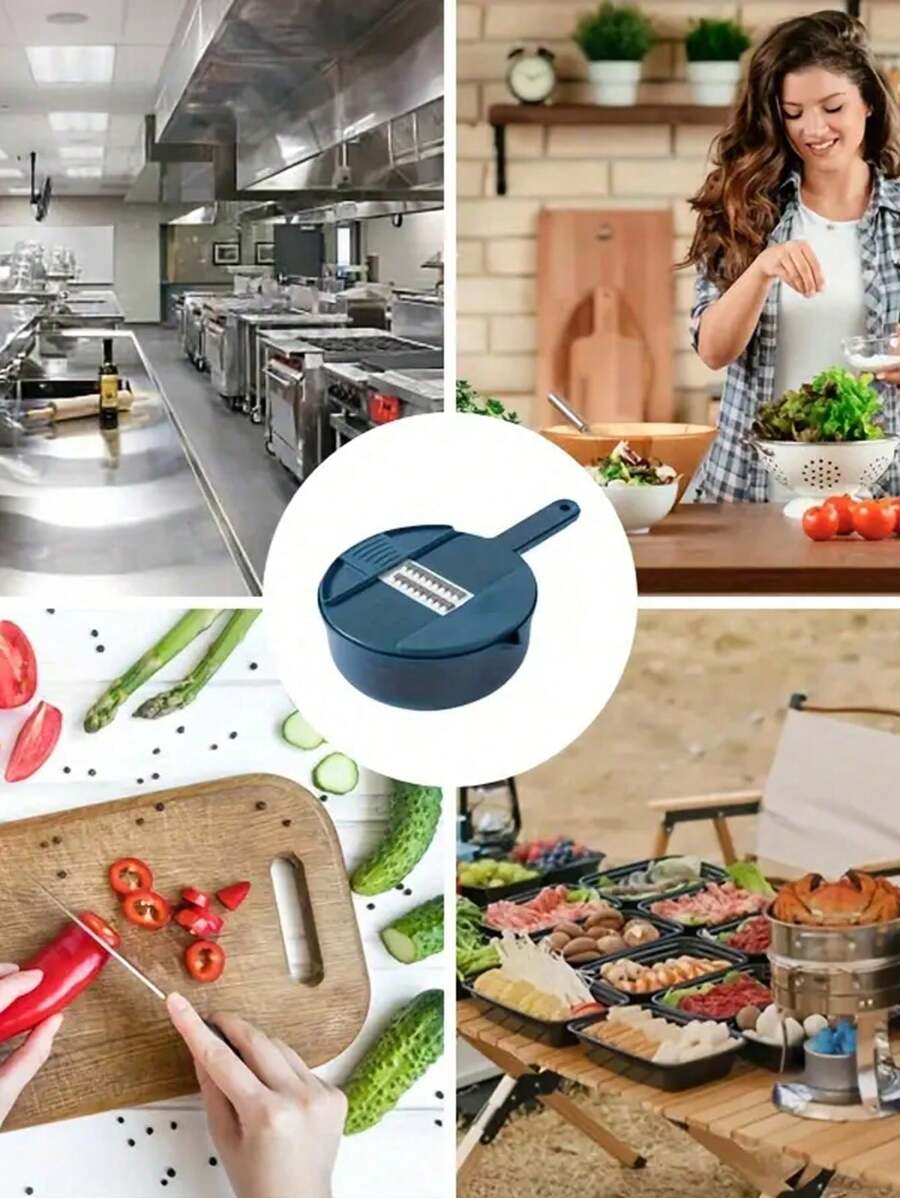 12 In 1 Multi-Functional Vegetable Chopper Carrots Potatoes Manually Cut Shred Slicer Radish Grater Kitchen Tools Vegetable Cutter For Hotel/Commercial Eid Al-Adha Mubarak